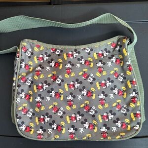 Disney Mickey Mouse Patterned Shoulder Bag